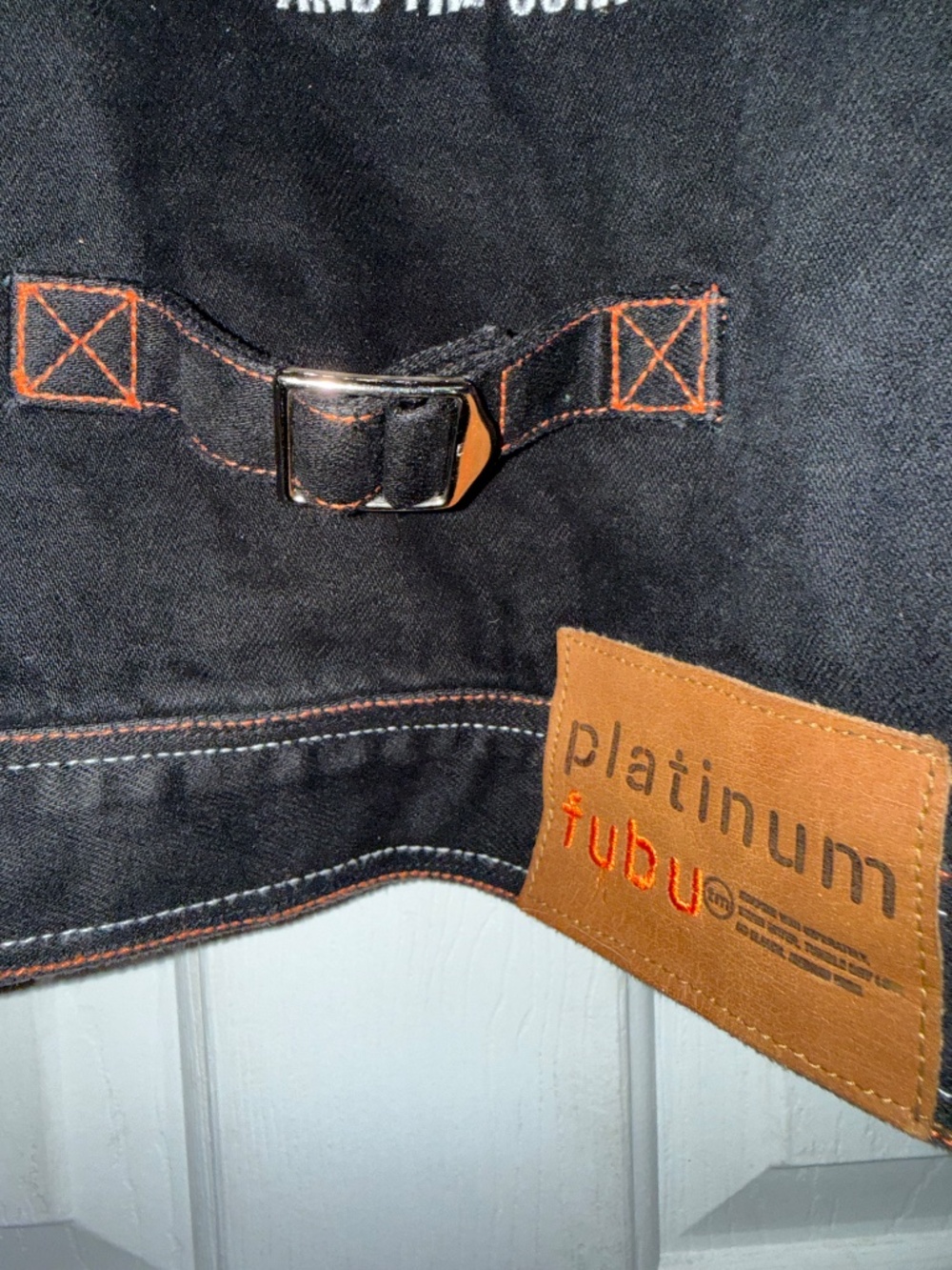 "VINTAGE 90s Hip Hop Y2K Platinum FUBU Fat Albert Junk Yard Dogs BlK JCK NWOT - Picture 7 of 16